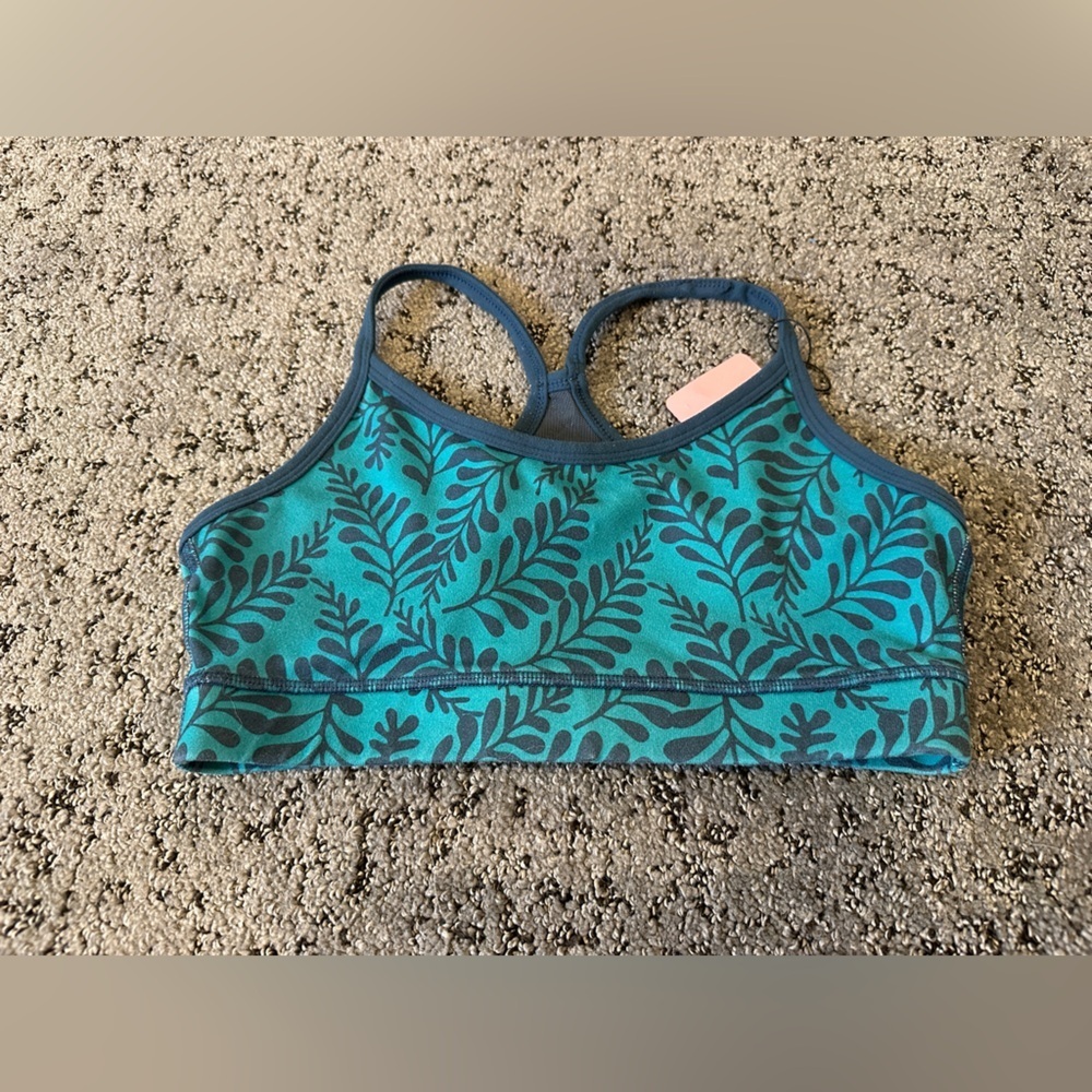 Lululemon Athletica energy Patterned Sports Bra| size 4